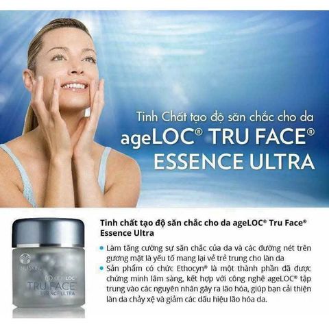 Tinh Chất Tạo Độ Săn Chắc cho Da ageLOC® Tru Face® Essence Ultra (60 Viên) Nuskin - Giảm Nhăn, Tăng Cường Độ Đàn Hồi, Chăm Sóc Da Chuyên Nghiệp