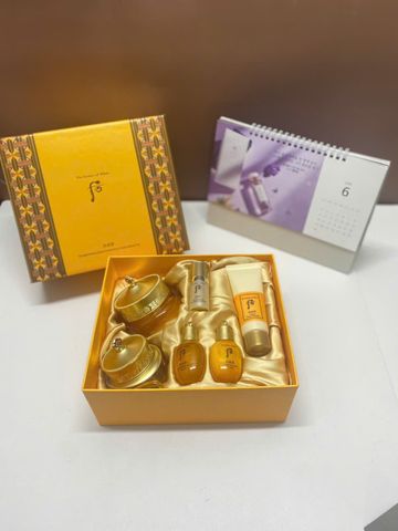 Set Kem Dưỡng Da Whoo Gongjinhyang Intensive Nutritive Cream Cao Cấp 6 Sản Phẩm - Chăm Sóc Da Sáng Mịn và Đàn Hồi 105ml
