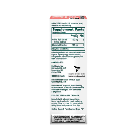 Viên Uống Bổ Não Schiff Neuriva Original 50 Viên - Tăng Cường Trí Nhớ, Tập Trung, Sức Khỏe Não Bộ, Mỹ