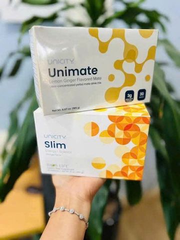 Slim Unimate Chanh Gừng Unicity - Sản Phẩm Dinh Dưỡng Thể Hình Giúp Kiểm Soát Cân Nặng và Tăng Cường Sức Khỏe Tự Nhiên