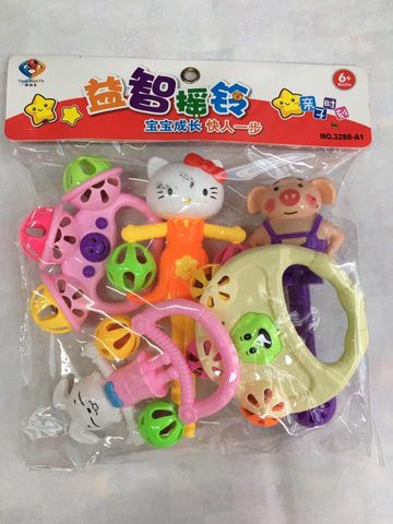 Bộ đồ chơi xúc xắc màu sắc cho bé (3288-A1) - Đồ chơi phát triển tư duy và giác quan cho trẻ sơ sinh
