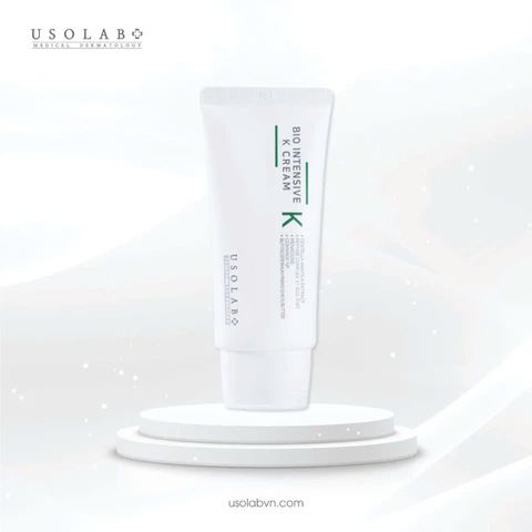 Kem Dưỡng Usolab Bio Intensive K Cream 50ml - Phục Hồi, Làm Dịu Da Nhạy Cảm, Dưỡng Ẩm Sâu, Chăm Sóc Da Tổn Thương nhiễm cort