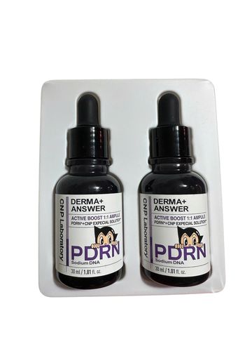 Set Tinh Chất PDRN CNP Derma Answer Active Boost Serum 30ml - Giúp Phục Hồi, Tái Tạo Da, Cung Cấp Độ Ẩm và Làm Sáng Da