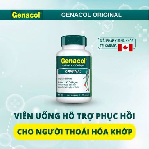 Genacol Original - Thực Phẩm Bảo Vệ Sức Khỏe Xương Khớp, Tái Tạo Sụn, Giảm Đau Nhức (90 Viên)