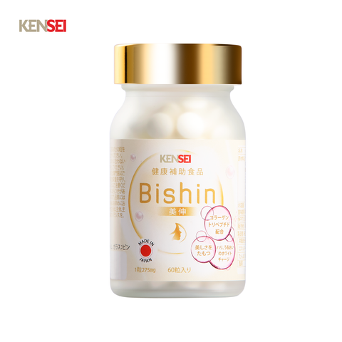 Viên Uống Bishin Tripeptide Collagen Nhật Bản 60 Viên - Tái Tạo Da, Giảm Nếp Nhăn, Tăng Độ Đàn Hồi, Làm Đẹp Da