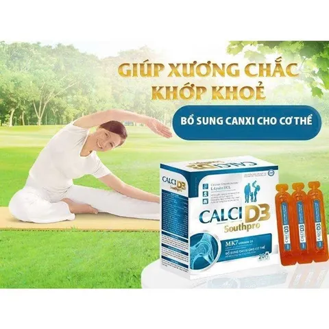 Calci D3 southpro giúp tăng cường chiều cao cho trẻ