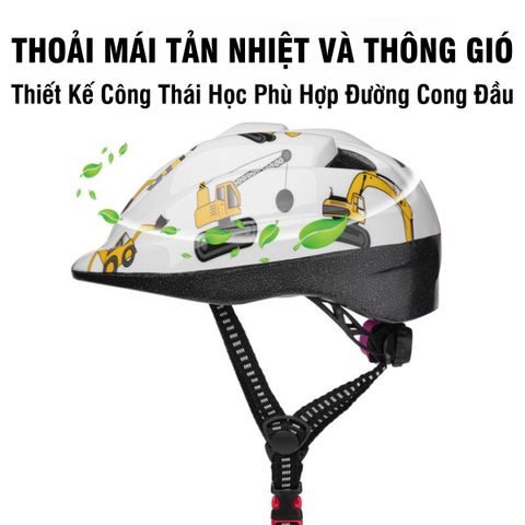Mũ Bảo Hiểm Thể Thao Trẻ Em Dùng Cho Xe Đạp Xe Máy Pa Tin PÊ ĐAN SHOP
