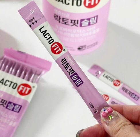 Men Vi Sinh Hỗ Trợ Giảm Cân Lacto Fit Slim 2g x 60 Gói - Bổ Sung Lợi Khuẩn, Giảm Mỡ, Dinh Dưỡng Đường Ruột Tốt Hơn