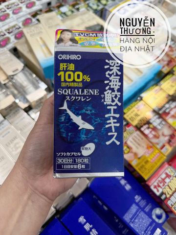 Viên uống dầu gan cá Orihiro 360 viên - Thực phẩm chức năng hỗ trợ sức khỏe, tăng cường miễn dịch, omega-3 tự nhiên từ Nhật Bản