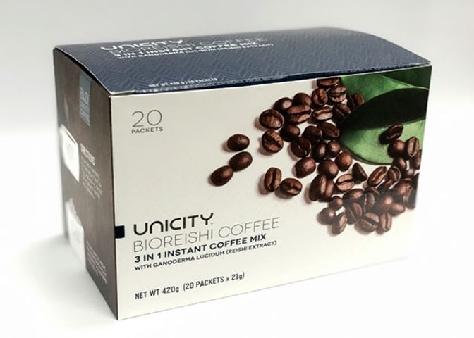 Cà Phê Linh Chi Unicity Cafe - Tăng Cường Năng Lượng và Tỉnh Táo Từ Nấm Linh Chi - Thức Uống Lành Mạnh Cho Ngày Mới