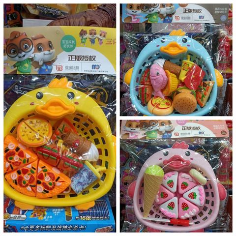 Đồ Chơi Cắt Bánh Cho Bé - Bộ Đồ Chơi Nấu Ăn Màu Sắc Rực Rỡ, Phát Triển Kỹ Năng Xã Hội và Tư Duy Sáng Tạo 2242-1 2242-2 2242-3