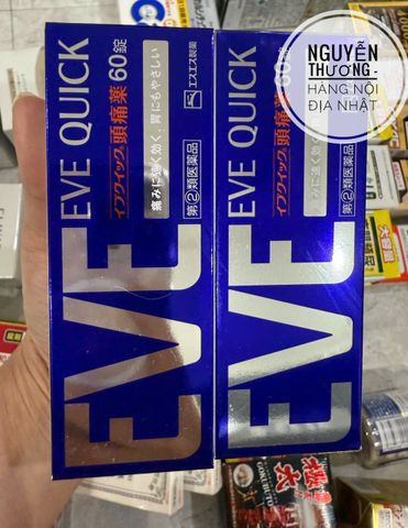 Viên uống giảm đau, hạ sốt tự nhiên Eve Quick - Sản phẩm Nhật Bản hỗ trợ sức khỏe hiệu quả cho mọi gia đình