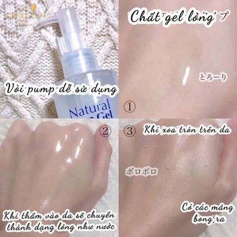 Tẩy Tế Bào Chết Dạng Gel Dịu Nhẹ CURE Natural Aqua Nhật 250g