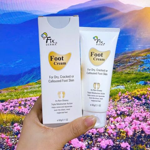 Kem Dưỡng Mềm Mịn, Chống Nứt Nẻ Gót Chân Fixderma Foot Cream 60g