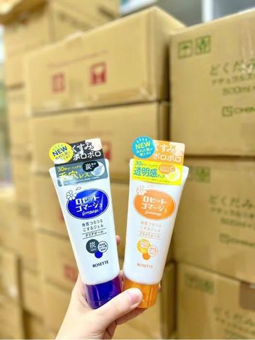 Tẩy tế bào chết Rosette 120g mẫu mới hàng Nhật