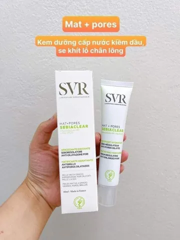 Kem Dưỡng SVR Kiềm Dầu, Se Khít Lỗ Chân Lông 40ml  mới