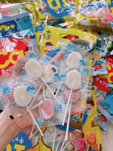 Kẹo mút canxi cho bé Unimat Riken Canxi Nhật Bản 2Y+