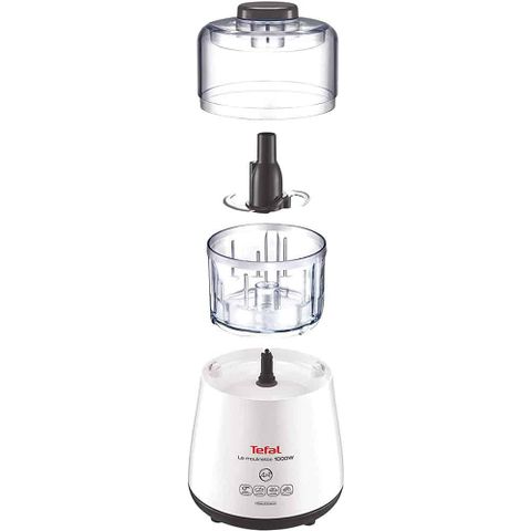 Máy Xay Thịt Tefal DPA 130 La Moulinette - 1000W, 3 Tốc Độ, Chống Bào Mòn, Dễ Dàng Vệ Sinh, Dung Tích 300g - Thiết Bị Bếp Tiện Lợi