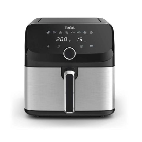 Nồi Chiên Không Dầu Tefal EY855D68 EasyFry Mega 7.5L - 8 Chương Trình Nấu Tự Động, Công Nghệ Extra-Crisp, Dễ Dàng Vệ Sinh