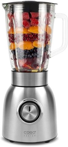Máy xay sinh tố CASO B800 - Inox, cối thủy tinh 1,5L, công suất 1000W, đa năng chế biến sinh tố, sữa lắc, an toàn và bền bỉ.