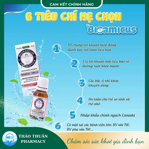 MEN 10 CHỦNG BIOAMICUS COMPLETE