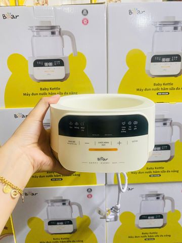 Máy Đun Nước Pha Sữa Bear WW-4H12W - Bình Đun Nước Khử Clo Giữ Ấm Đun Siêu Tốc 1,3L, Tiện Lợi Cho Mẹ Và Bé
