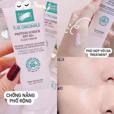 KEM CHỐNG NẮNG MATRIDERM SPF 50+- PA+- TUÝP 40ML
