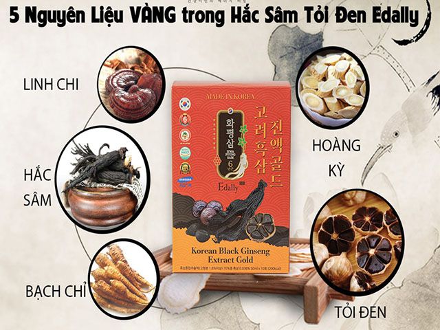 Nước hắc sâm tỏi đen Hya Pyung Sam - Chiết xuất nhân sâm đen Hàn Quốc, hỗ trợ sức khỏe, tăng cường đề kháng và làm đẹp da 50ml x30 túi