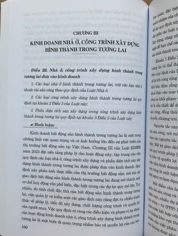 Tổng Luận và Bình Giải Luật Kinh Doanh Bất Động Sản 2023 - Sửa Đổi Bổ Sung 2024, Hướng Dẫn Chi Tiết Từng Điều Khoản Pháp Lý