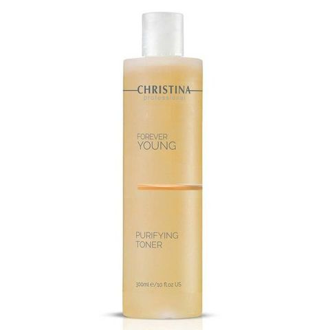 Toner Christina Forever Young Purifying 300ml - Nước Hoa Hồng Giúp Trẻ Hóa Da, Cấp Ẩm và Làm Sạch Da Tươi Mát, Chăm Sóc Da Tự Nhiên
