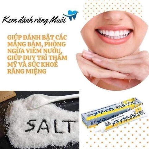 Kem đánh răng tinh thể muối Sunstar 170g nội địa Nhật