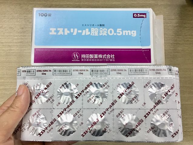 Viên đặt phụ khoa Nhật Estoril  vỉ 10 viên hàng chuẩn