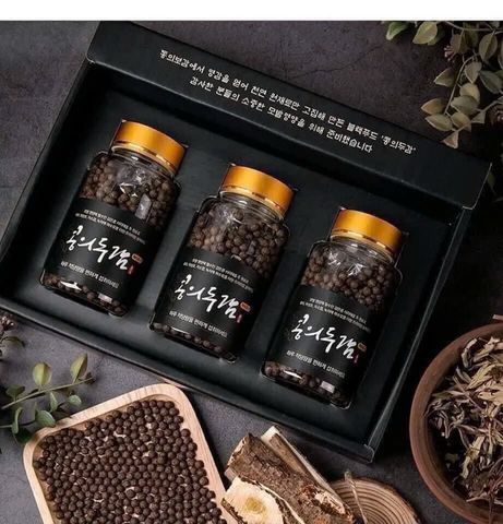 Viên uống Hà Thủ Ô Rootonix Hàn Quốc 100g X 3 Hộp - Giảm tóc bạc, kích thích mọc tóc tự nhiên, dưỡng khỏe và bóng mượt cho tóc.