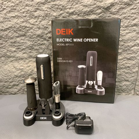Máy Mở Nút Chai Rượu Vang Tự Động DEIK KP1111 - Thiết Kế Sang Trọng, Tiện Lợi, Chất Liệu Cao Cấp, Dễ Dàng Sử Dụng