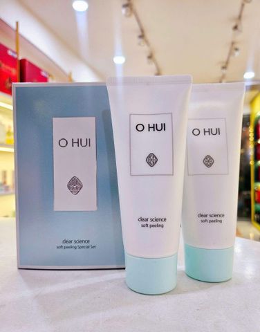 Tẩy da chết ohui 100ml unbox , hàng tách set 