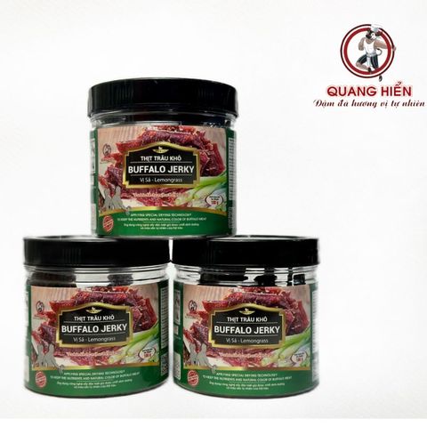 Khô Trâu Vị Sả Quang Hiển 100g - Đồ Ăn Vặt Ngon Miệng, Thơm Ngon, Giàu Dinh Dưỡng, Phù Hợp Cho Tất Cả Mọi Người