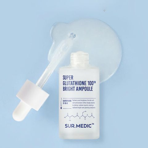 Tinh Chất Sur.Medic Super Glutathione 100 Bright Ampoule 32ml - Dưỡng Trắng Da, Chống Oxy Hóa, Vitamin C, Chất Lỏng Thẩm Thấu Nhanh