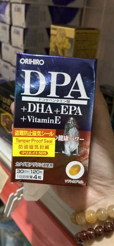 Viên Uống Bổ Não Orihiro Nhật Bản - Tăng Cường Trí Nhớ với DPA, DHA, EPA và Vitamin E, Hỗ Trợ Sức Khỏe Não Bộ và Thị Giác