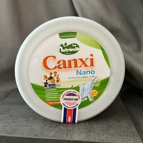Sữa hạt xương khớp Nutrimilk Canxi Nano 900g - Bổ sung canxi hữu cơ, hỗ trợ sức khỏe xương khớp cho mọi lứa tuổi