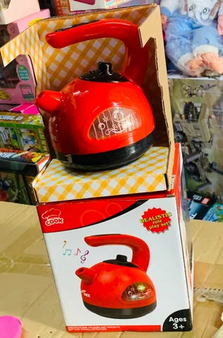 Đồ Chơi Ấm Đun Nước Pin Có Đèn & Âm Thanh 5535-2 - Đồ Chơi Nấu Ăn Giúp Trẻ Phát Triển Sáng Tạo & Tư Duy Thú Vị