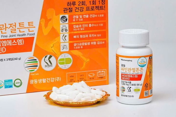 Viên uống bổ khớp Kwangdong Fine Joint Health Food Hàn Quốc – 240 viên