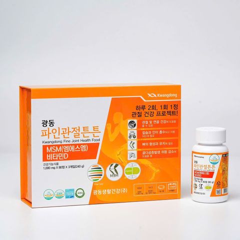 Viên uống bổ khớp Kwangdong Fine Joint Health Food Hàn Quốc – 240 viên