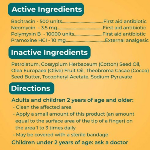 Kem mỡ kháng viêm, Kem sẹo nâu Neosporin Multi-Action Ointment