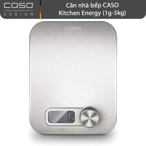 Cân nhà bếp CASO Kitchen Energy (không dùng pin, 1g-5kg)