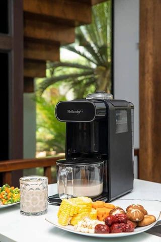 Máy làm sữa hạt Heimchef Pro-920 2023-2024 - Thiết kế hiện đại, tự động, đa chức năng, công suất 1800W, dung tích 1000ml, tiện lợi cho gia đình.