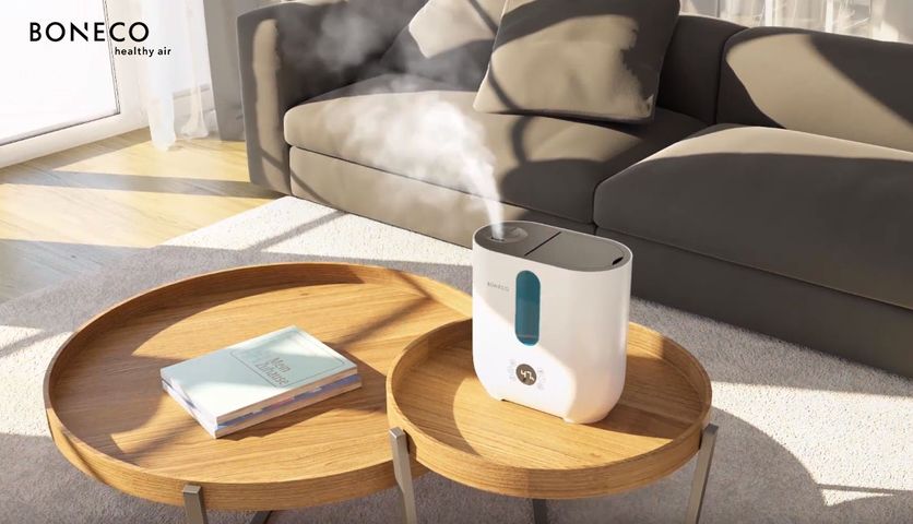 Máy tạo ẩm Ultrasonic BONECO U350 - Công nghệ tạo độ ẩm tiên tiến cho diện tích 60m2, hơi ẩm sạch và tinh khiết, thiết kế hiện đại.