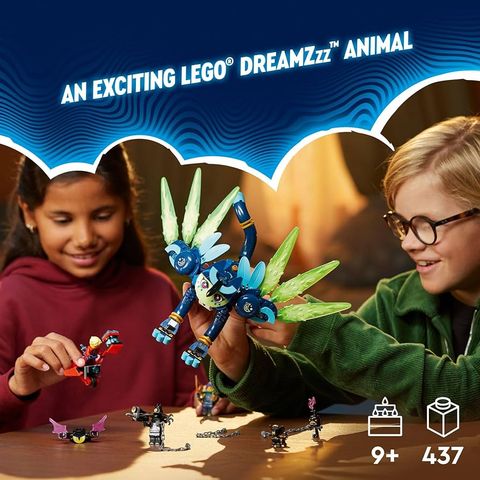 Đồ Chơi Xếp Hình Lego Dreamzzz - Bộ 437 Chi Tiết Zoey Và Zian The Cat-Owl, Khám Phá Cuộc Phiêu Lưu Thú Vị Cho Trẻ Em