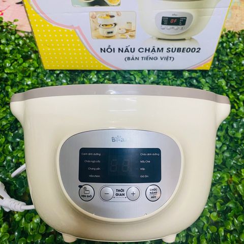 Phụ Kiện Nồi Bear 1.6L - Nắp Thủy Tinh và Xửng Hấp Sube002 cho Bé Ăn Dặm - Sản Phẩm Thay Thế Chính Hãng
