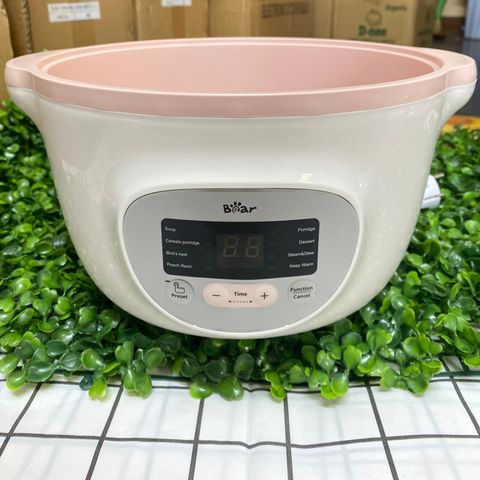Phụ Kiện Nồi Bear 1.6L - Nắp Thủy Tinh và Xửng Hấp Sube002 cho Bé Ăn Dặm - Sản Phẩm Thay Thế Chính Hãng