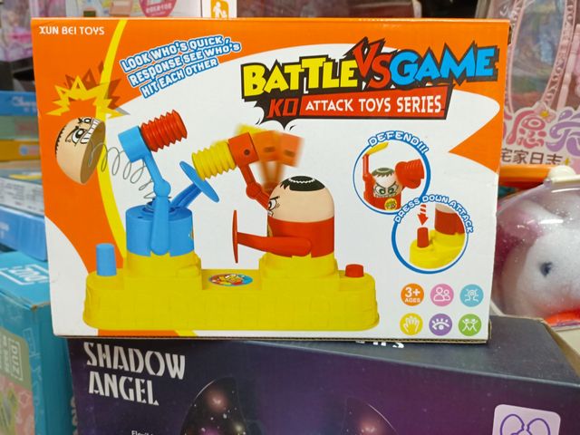 Đồ Chơi Đập Búa Đối Kháng Battle Game - Trò Chơi Giải Trí Vui Nhộn Cho Bạn Trẻ, Thử Thách Phản Xạ và Khéo Léo